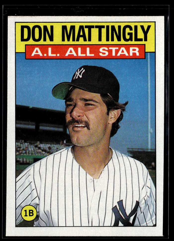 1986 Topps #712 Don Mattingly