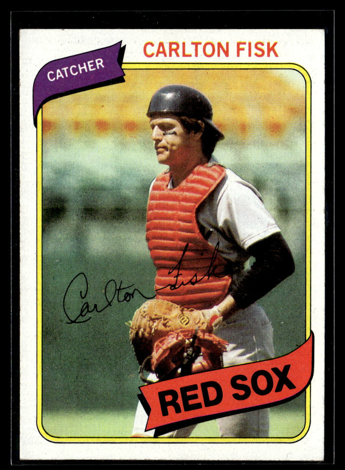 1980 Topps #40 Carlton Fisk