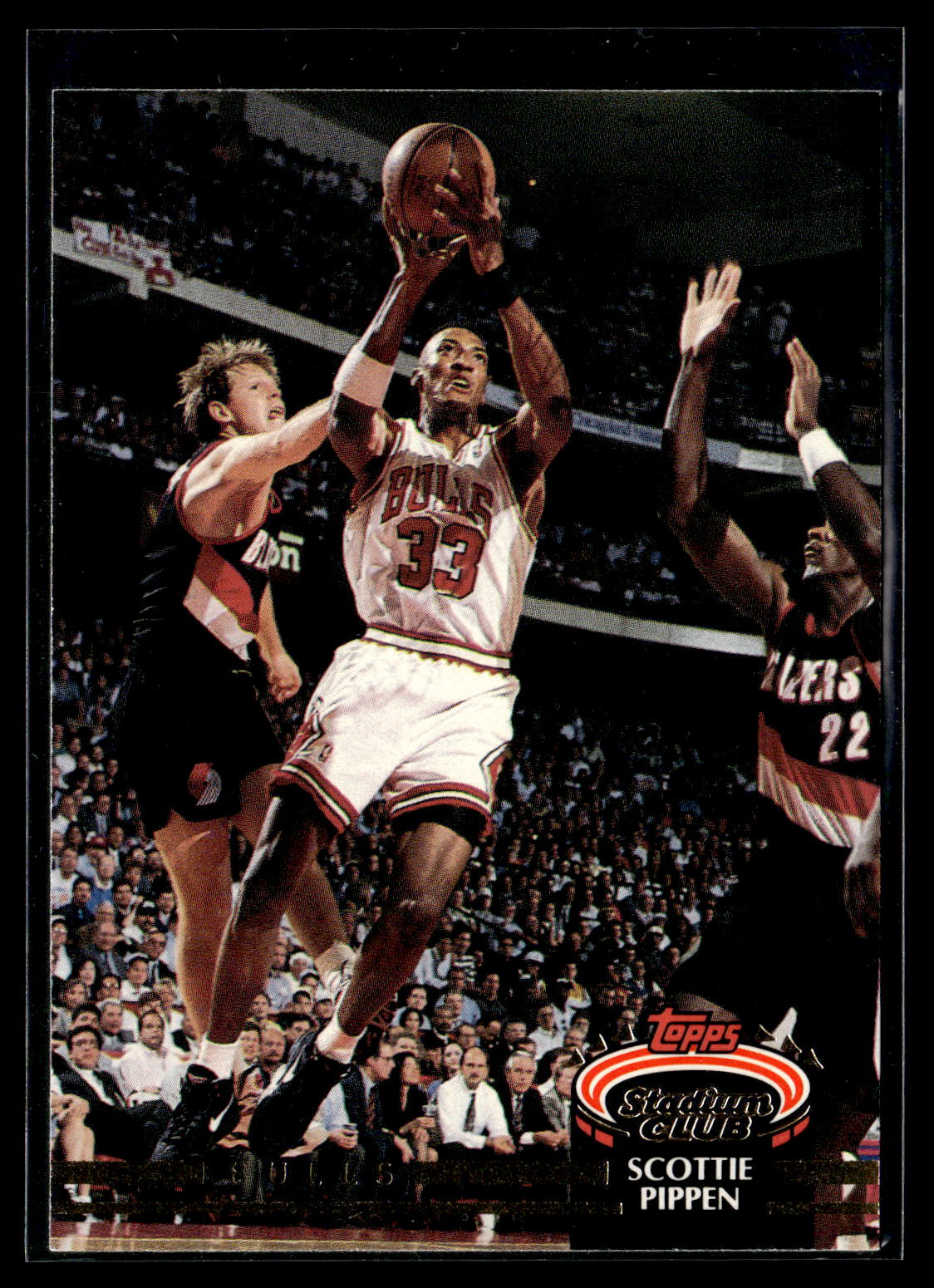 1992-93 Stadium Club #367 Scottie Pippen