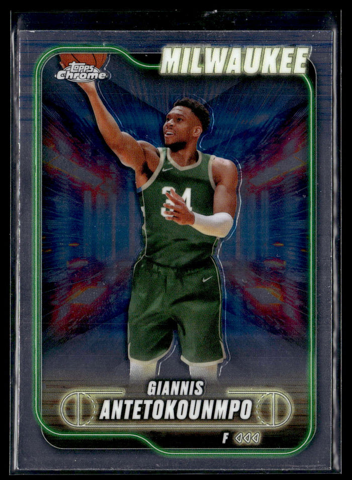 2024-25 Topps Chrome #41 Giannis Antetokounmpo