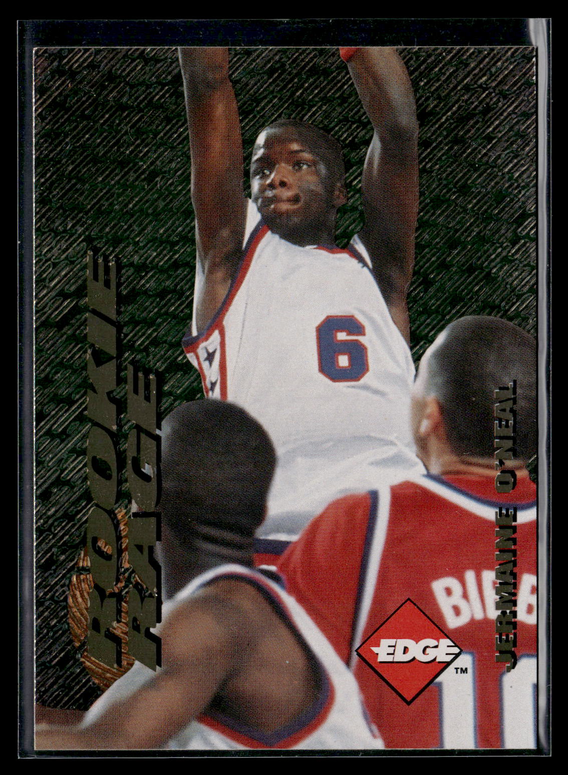1996 Collector's Edge Rookie Rage #34 Jermaine O'Neal