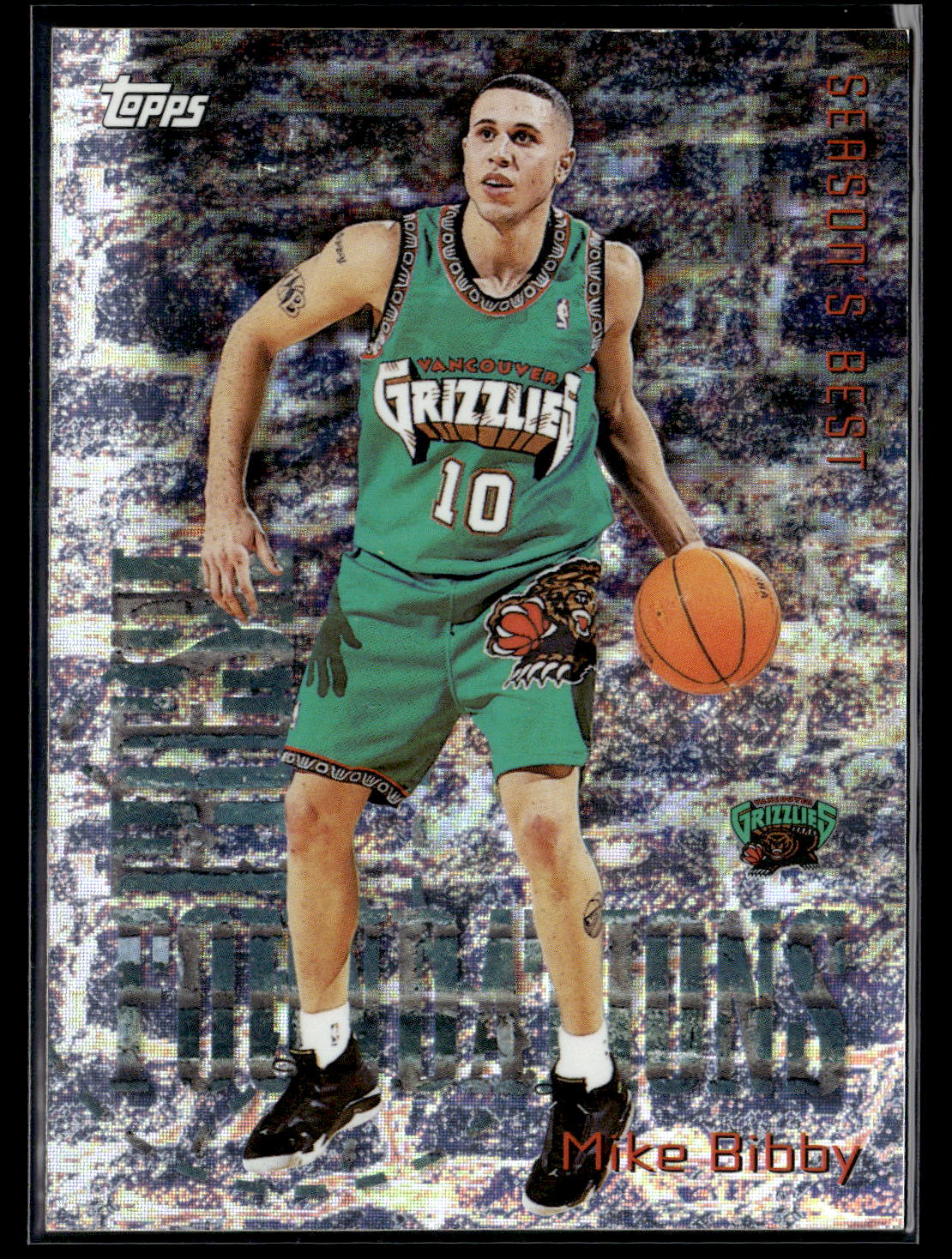 1999-00 Topps #SB29 Mike Bibby Season's Best