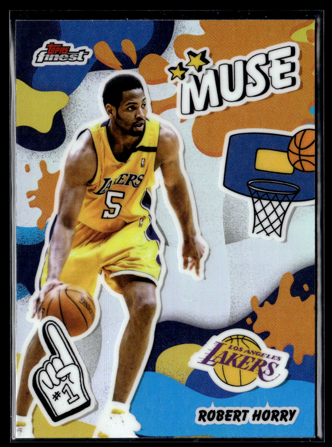 2025-26 Finest #M-25 Robert Horry Muse Refractor