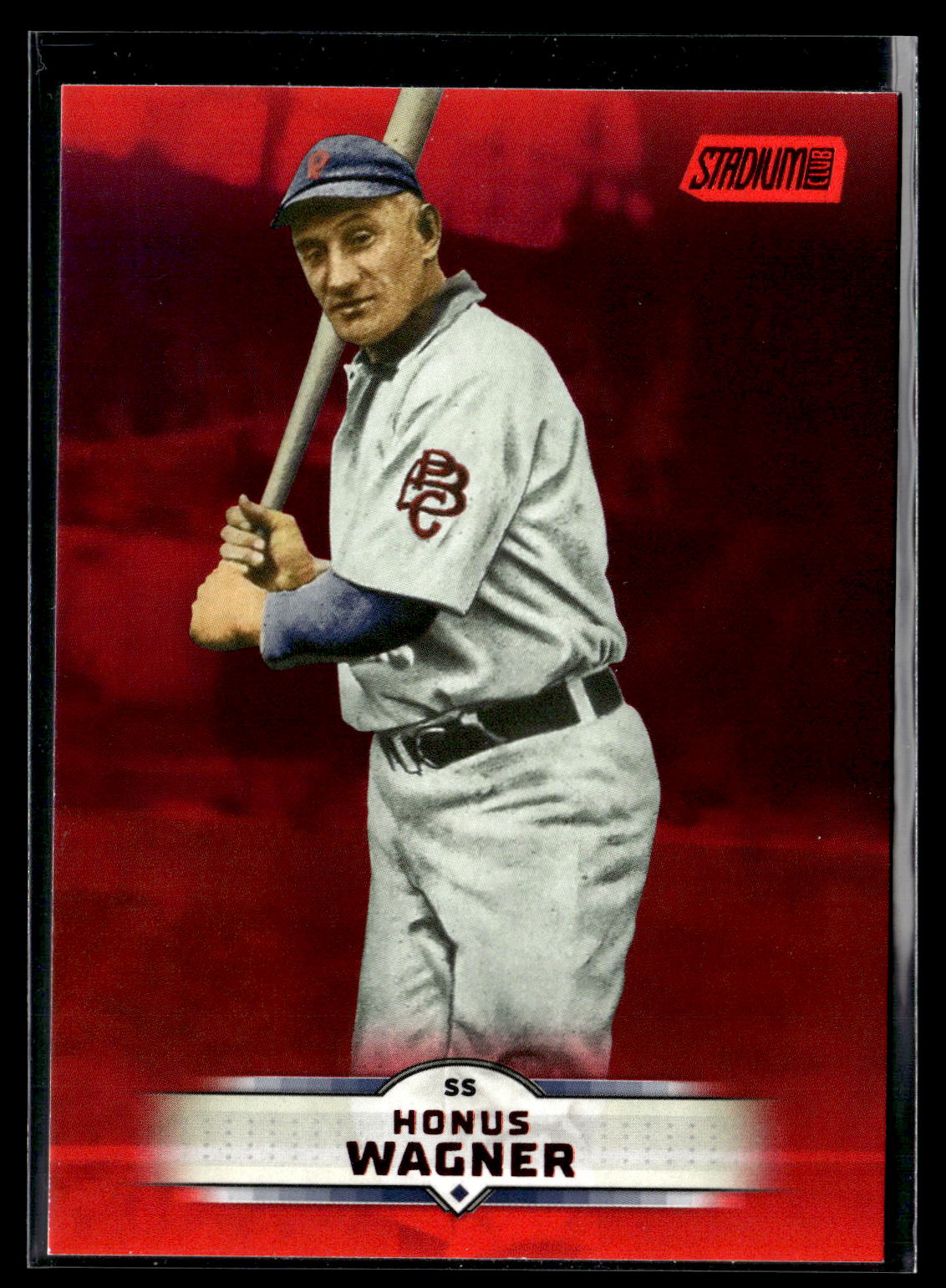 2025 Stadium Club #195 Honus Wagner Red Foil