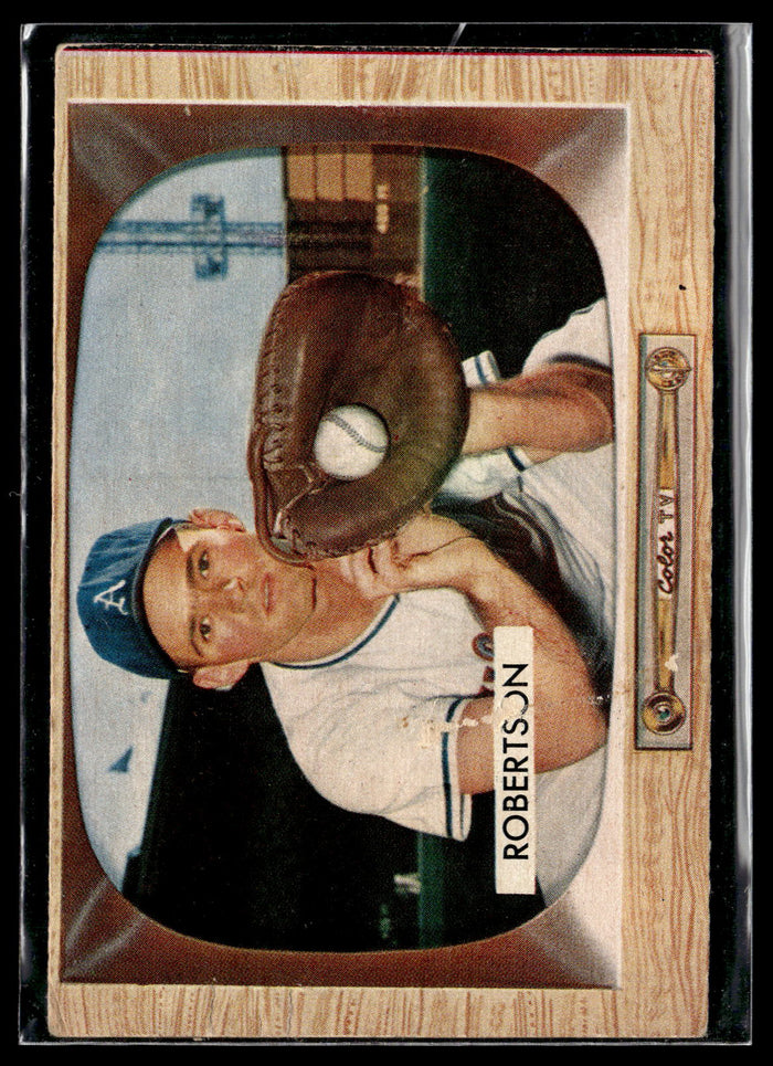 1955 Bowman #5 Jim Robertson
