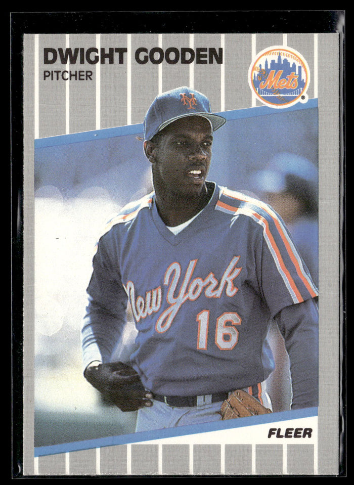 1989 Fleer #36 Dwight Gooden