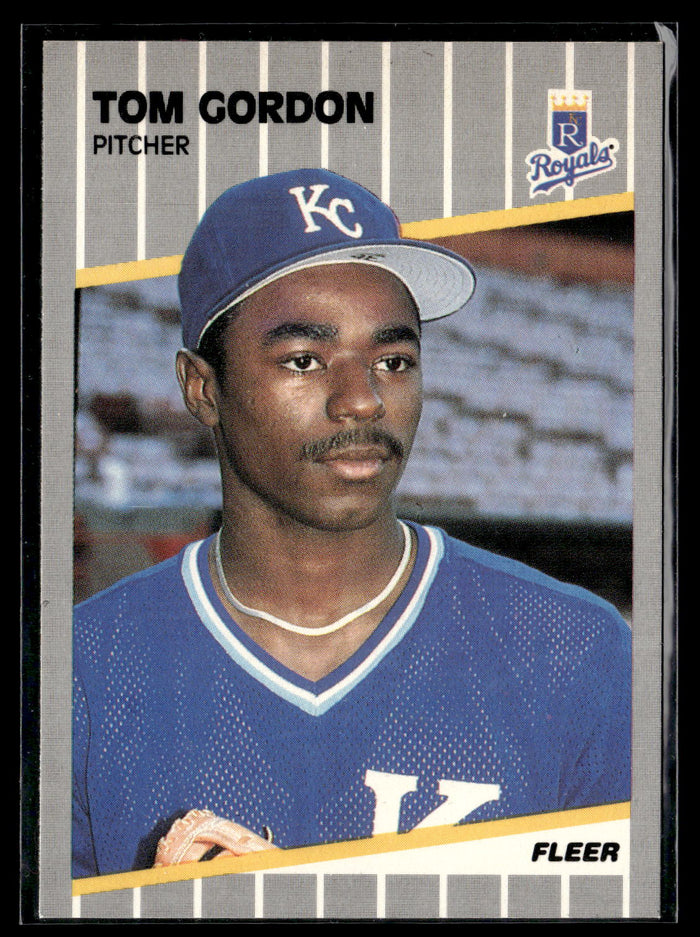 1989 Fleer #284 Tom Gordon Rookie