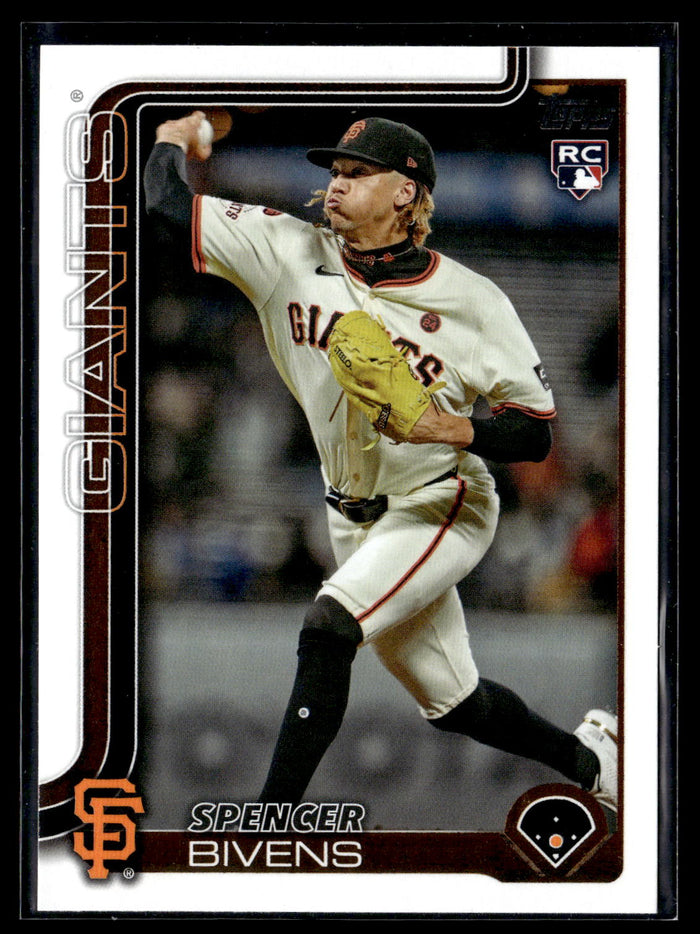 2025 Topps #537 Spencer Bivens Rookie