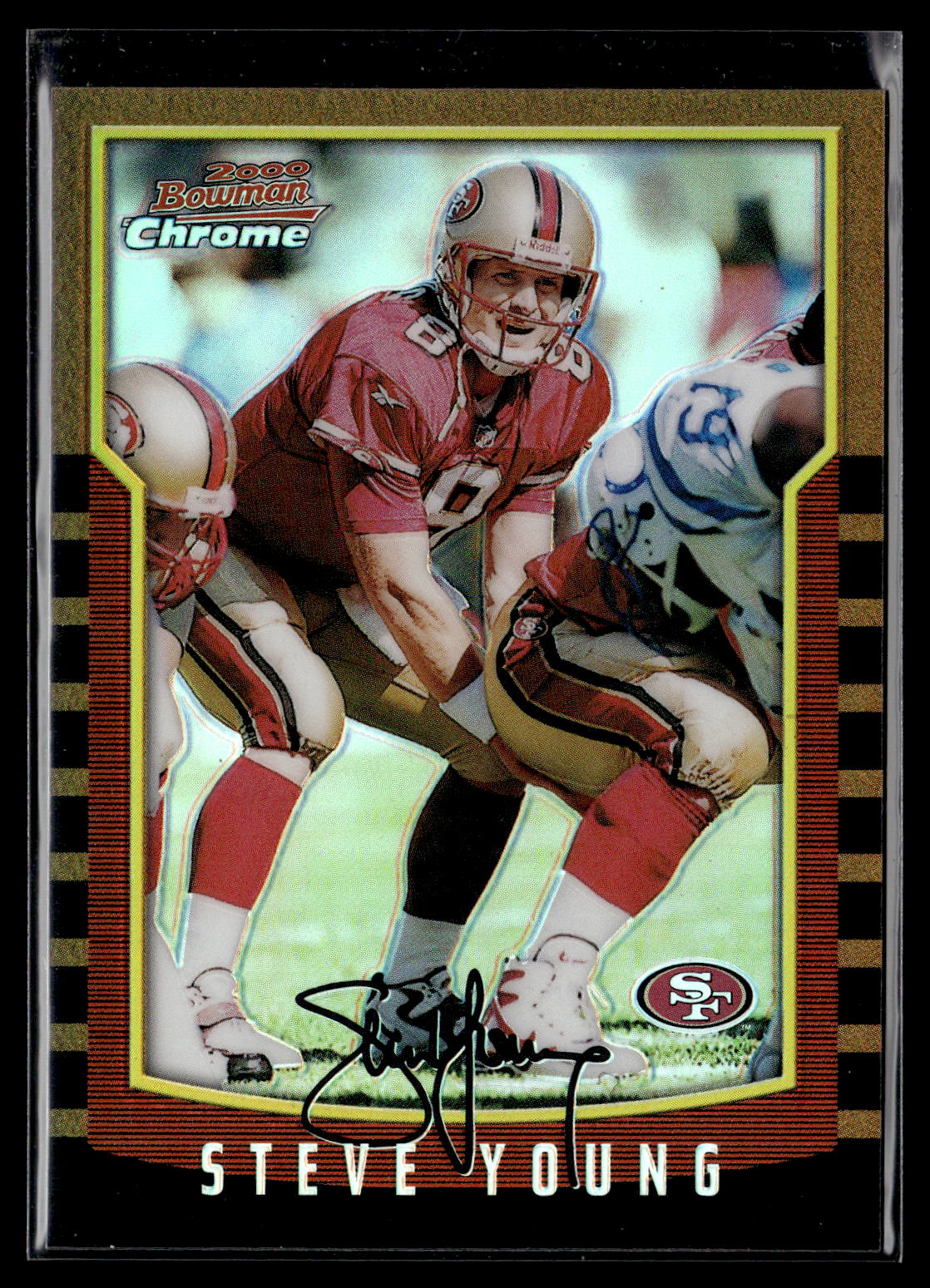 2000 Bowman Chrome #88 Steve Young Refractors