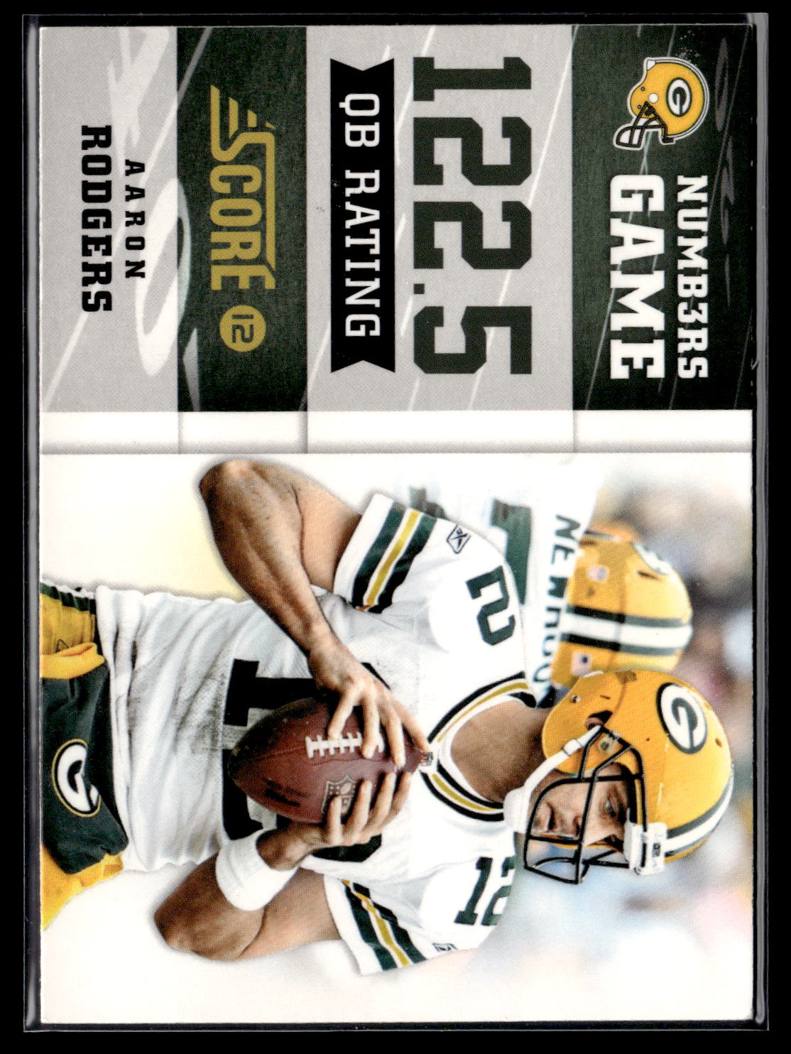 2012 Score #11 Aaron Rodgers Numbers Game