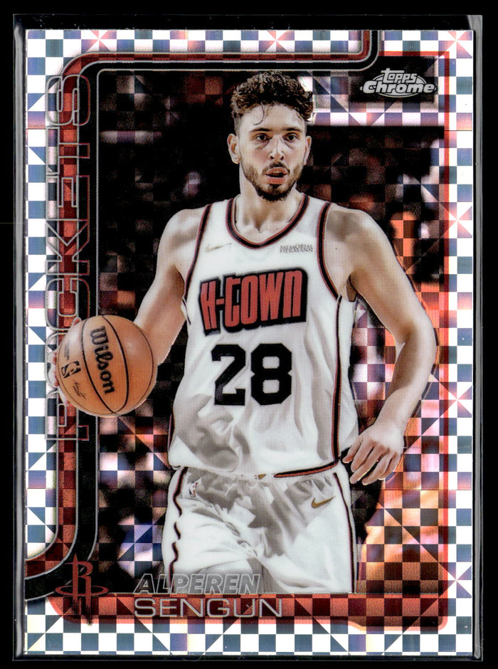 2025-26 Topps Chrome #98 Alperen Sengun X-Fractor