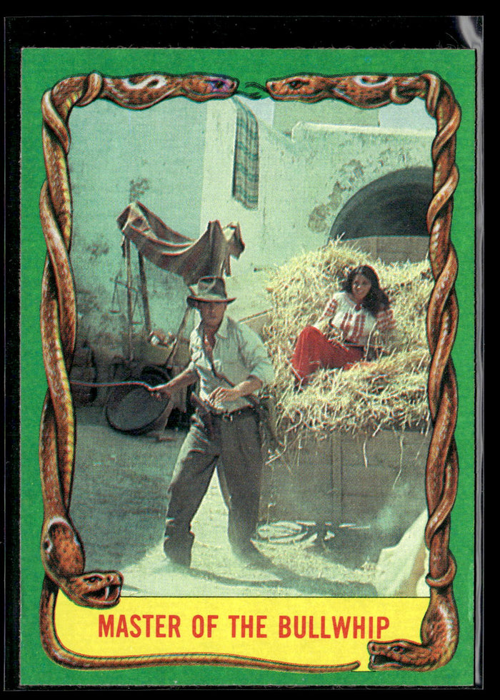 1981 Topps Raiders of the Lost Ark #37 Master of the Bullwhip