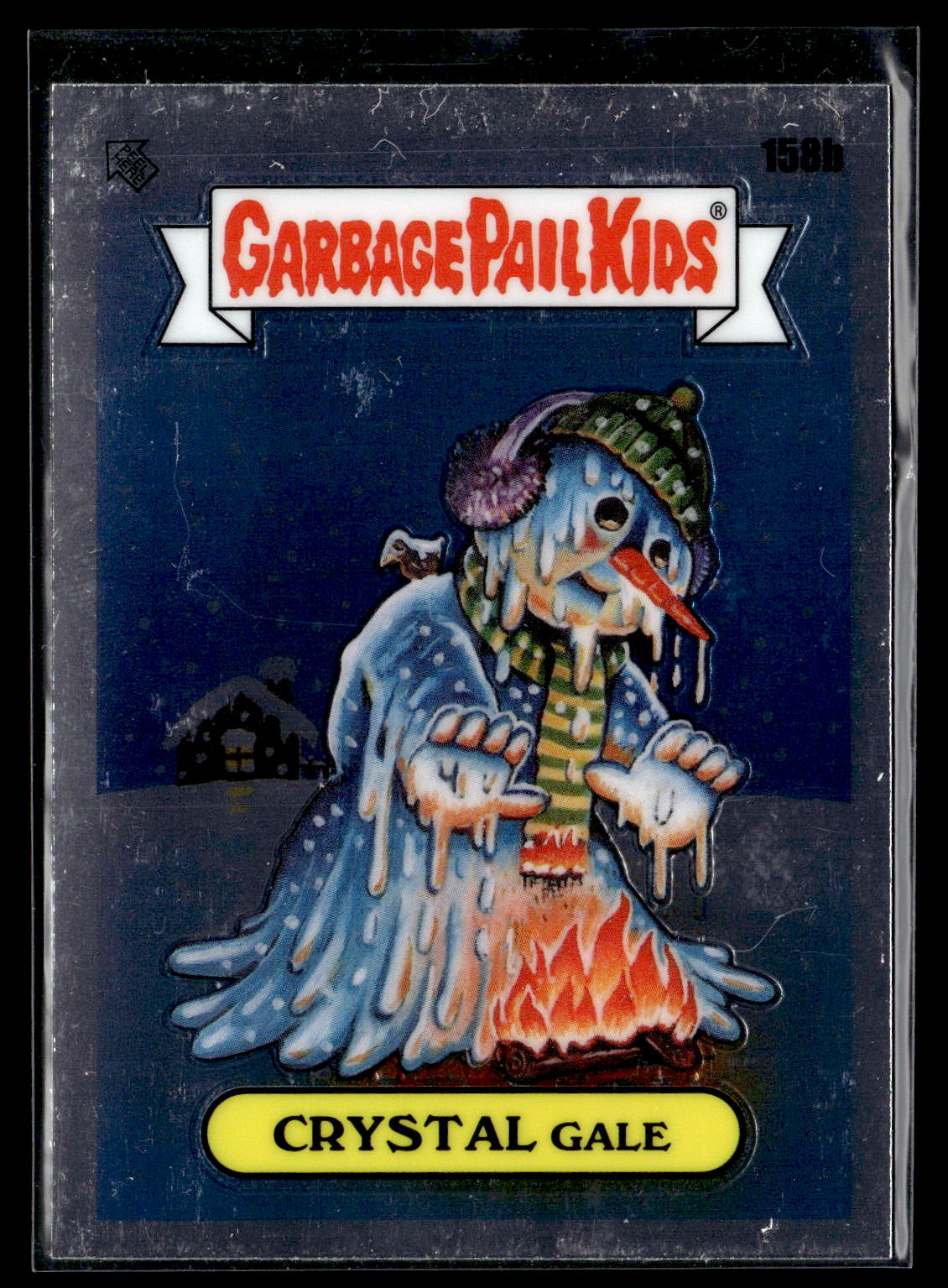 2021 Topps Chrome Garbage Pail Kids Original Series 4 #158b Crystal Gale