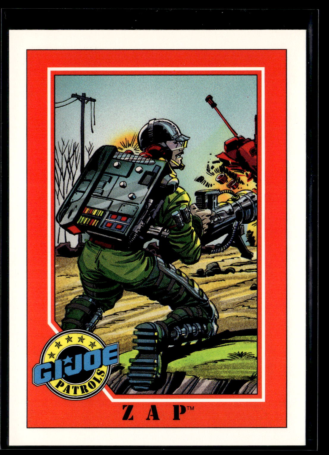 1991 Impel G.I. Joe #149 Zap