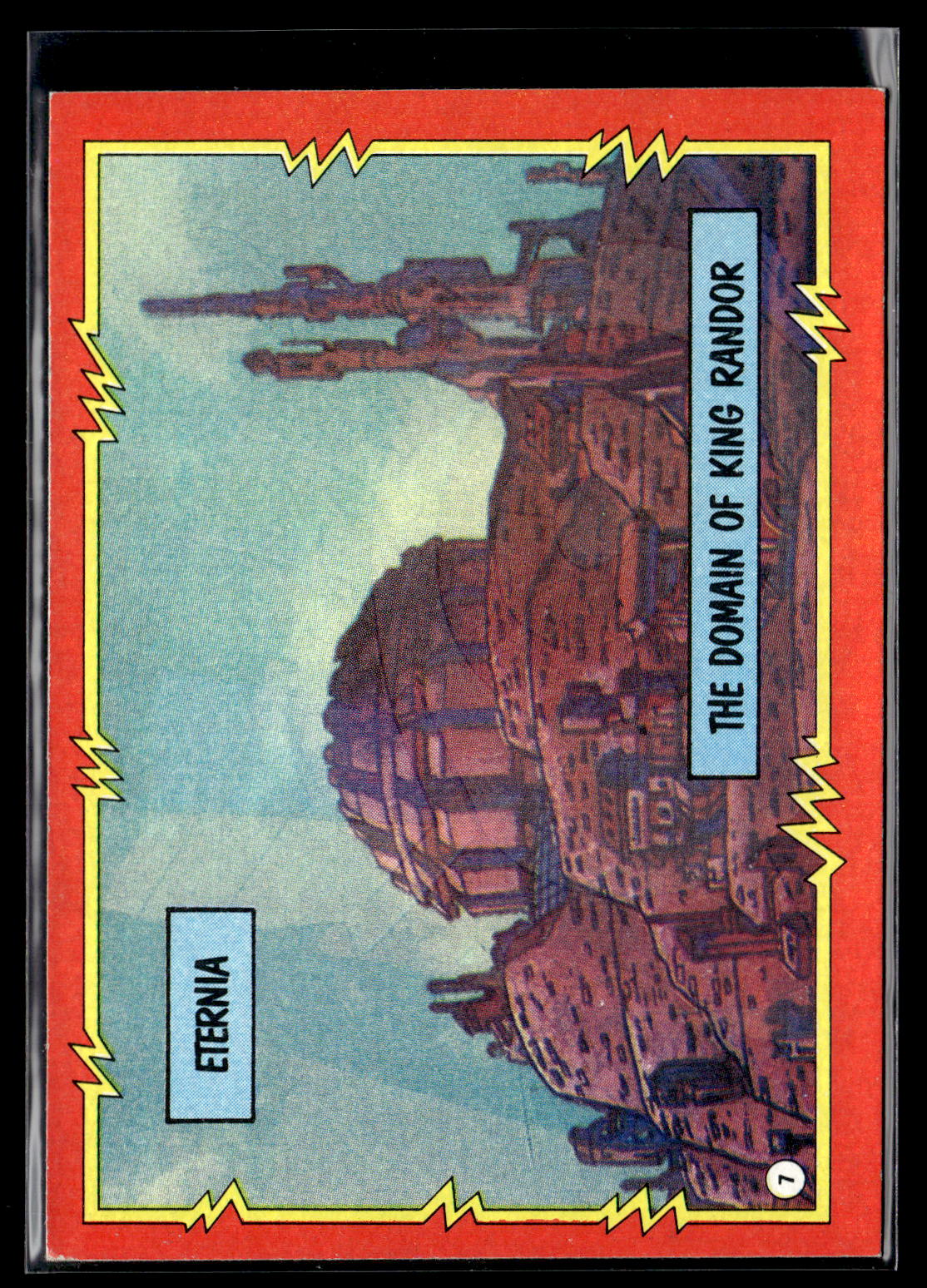 1984 Topps Masters of the Universe #7 Home of the Brave