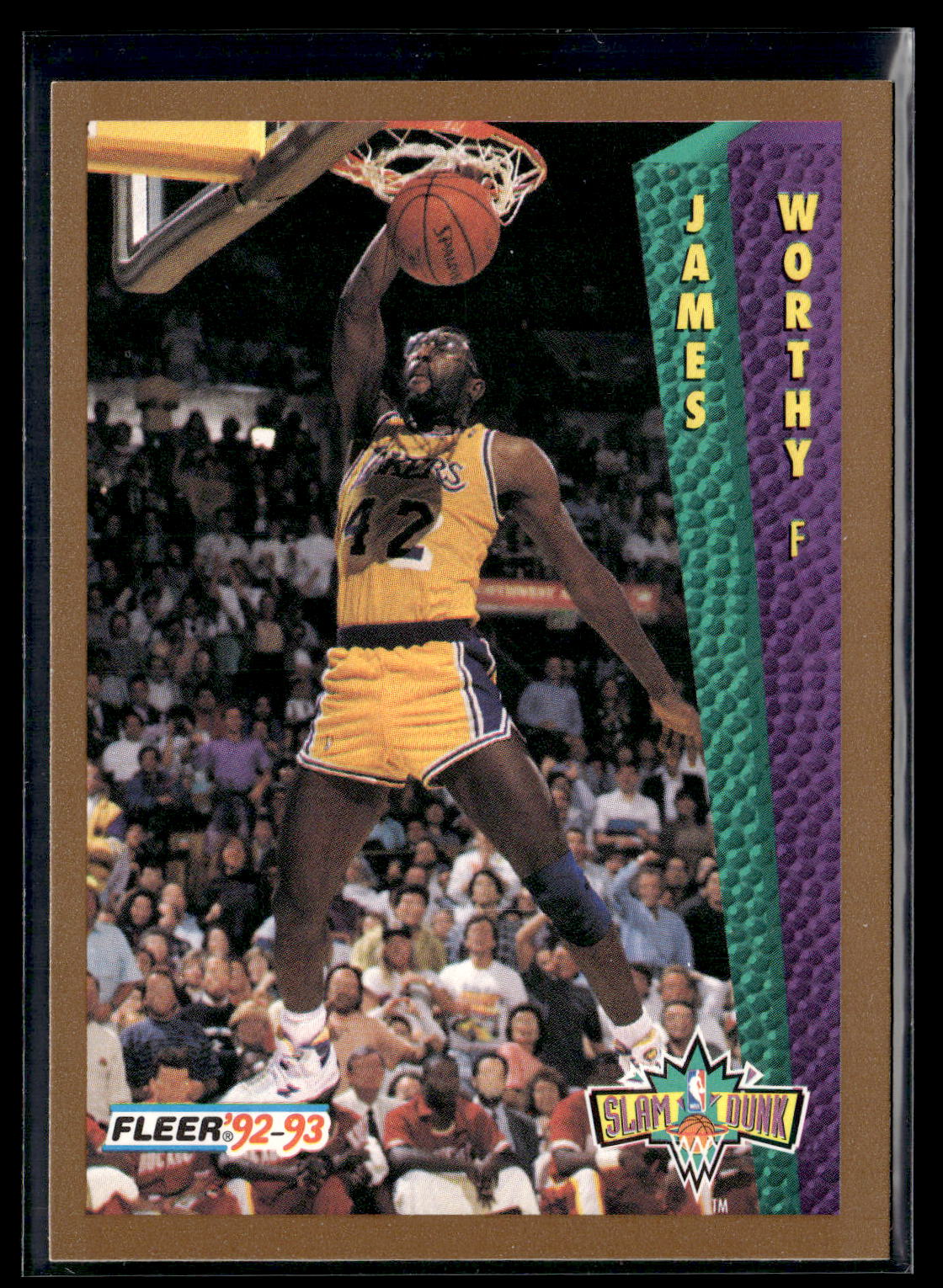 1992-93 Fleer #274 James Worthy