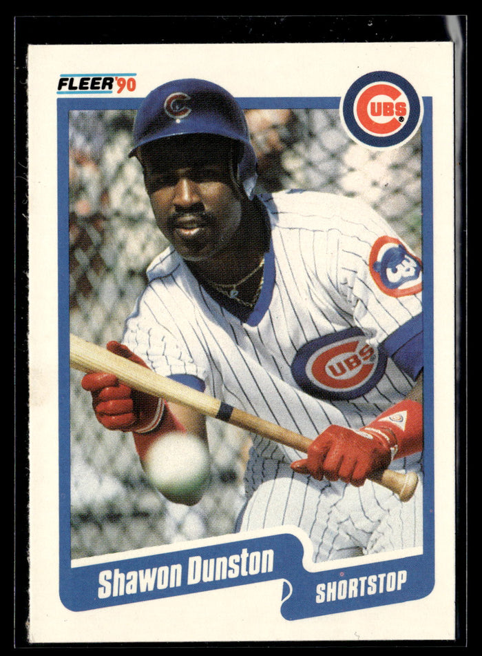 1990 Fleer #30 Shawon Dunston