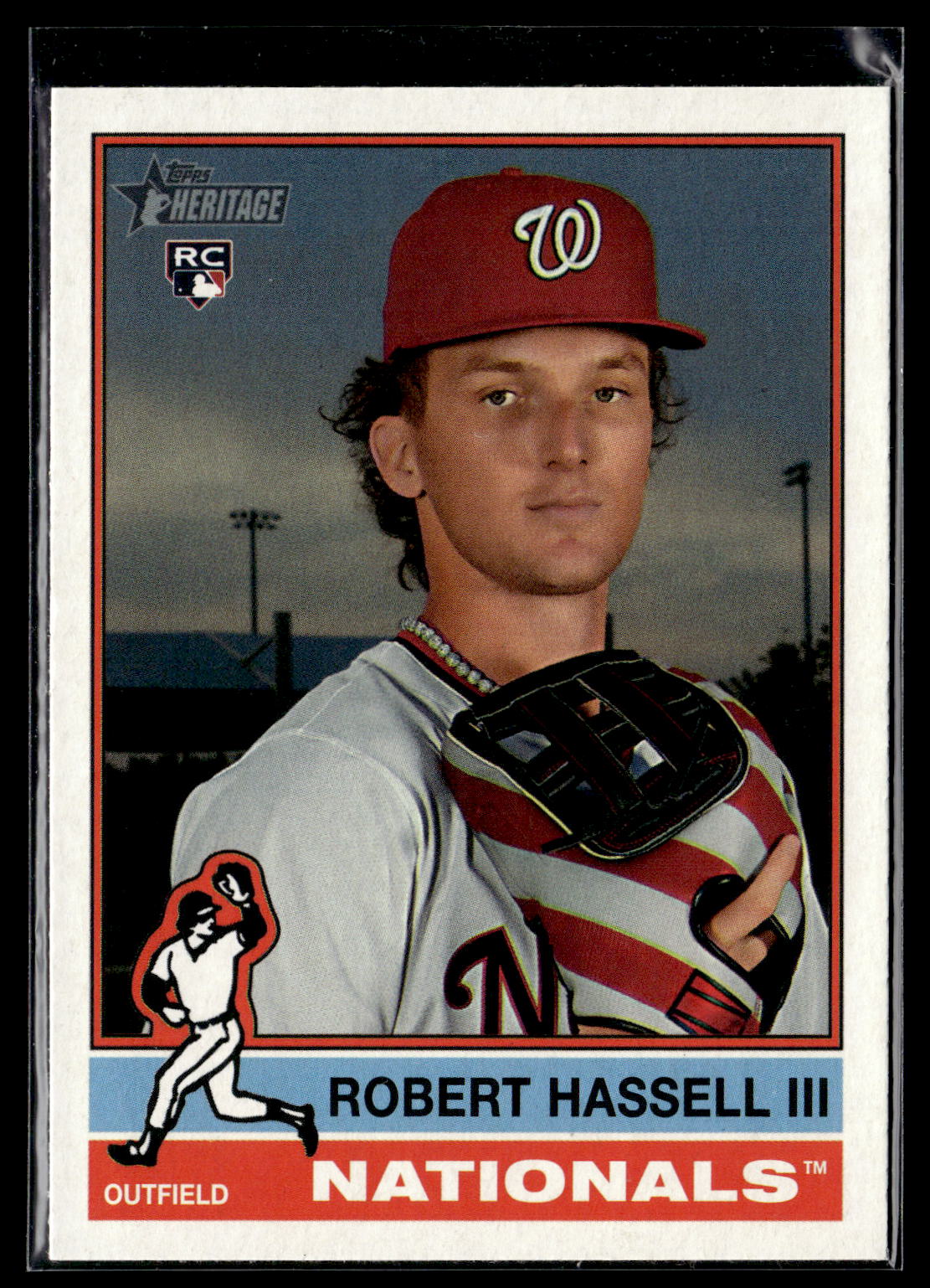 2025 Topps Heritage #517 Robert Hassell III Rookie