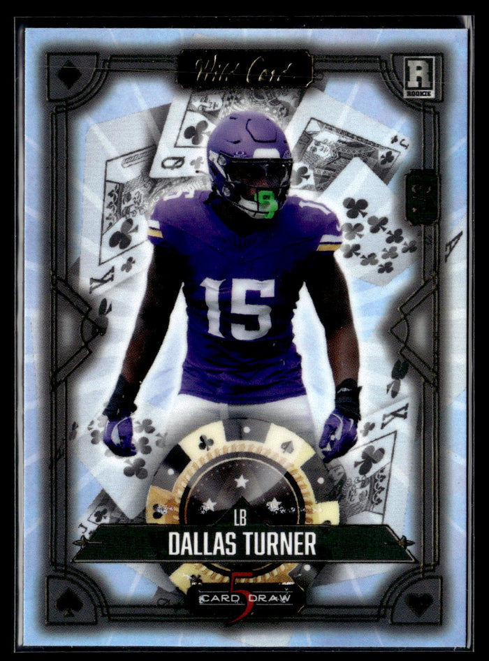 Wild Card #S5GDC1DT Dallas Turner 5 Card Draw