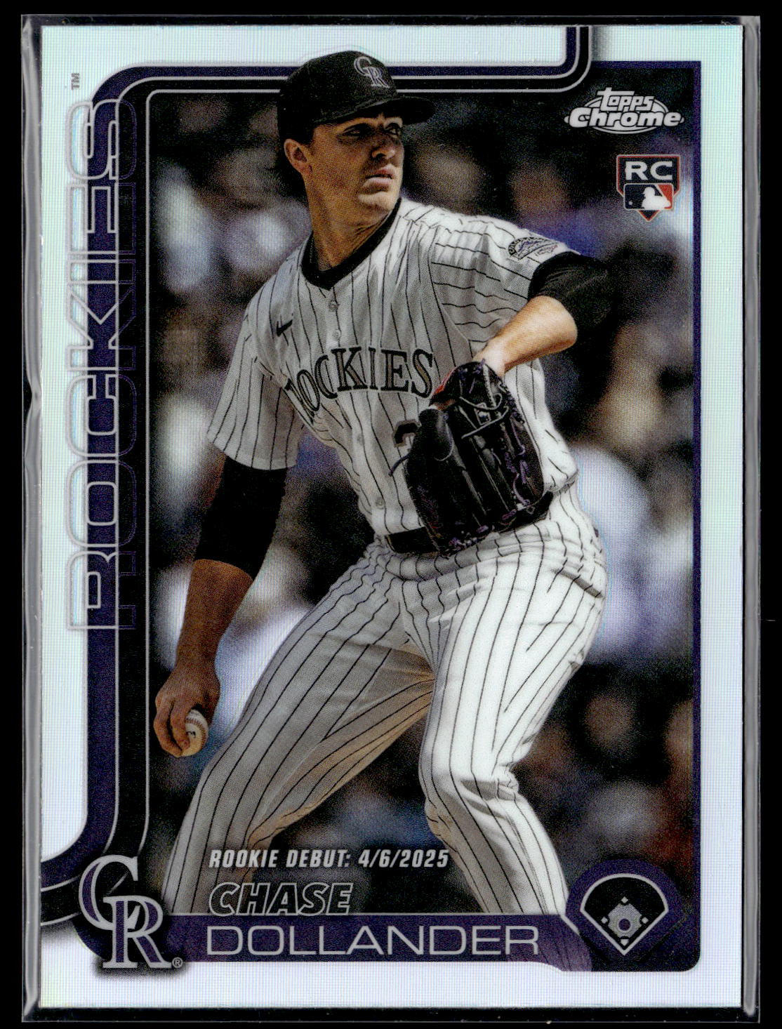 2025 Topps Chrome Update #USC175 Chase Dollander Refractors