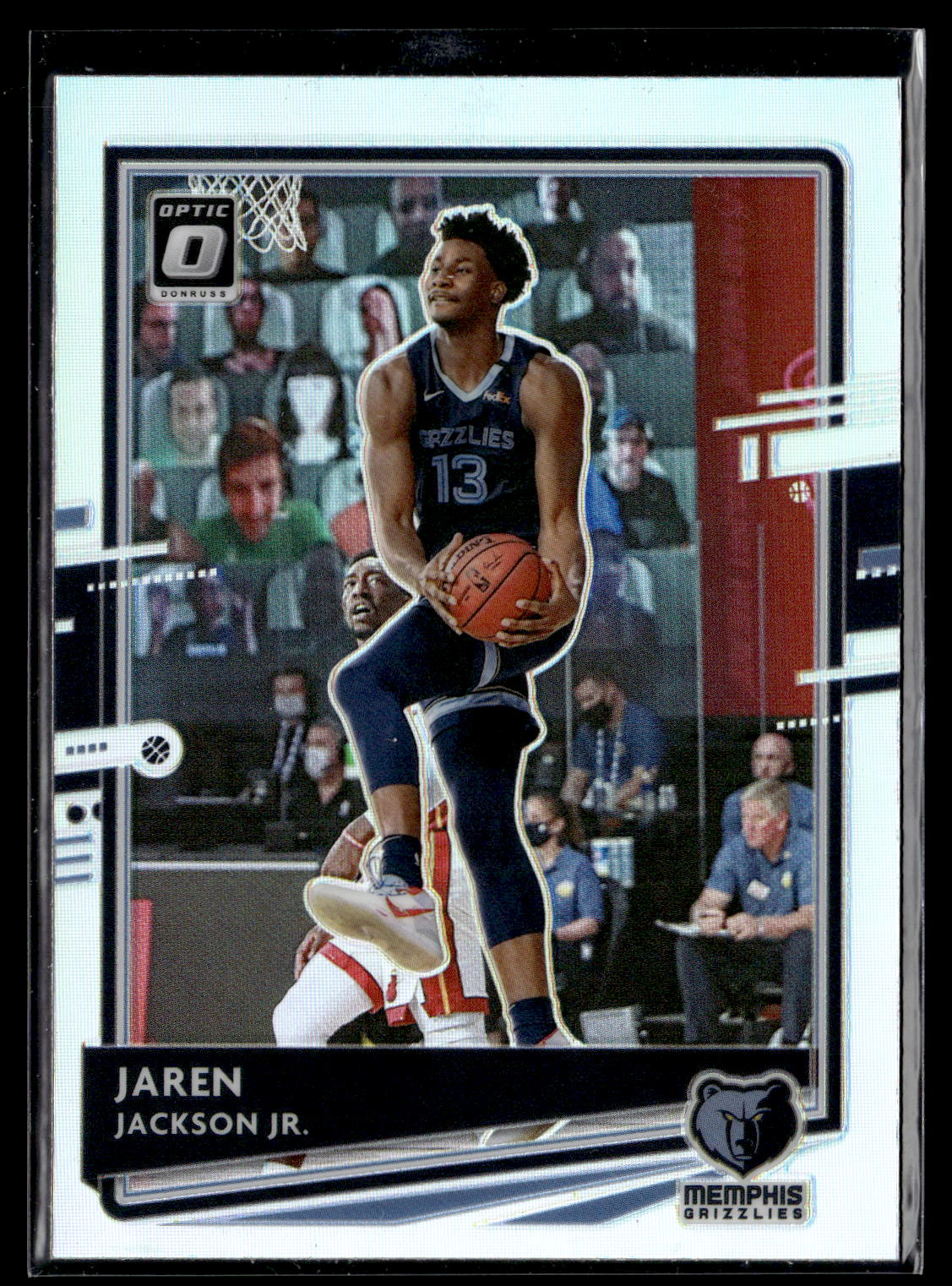 2020-21 Donruss Optic #16 Jaren Jackson Jr. Silver Prizm