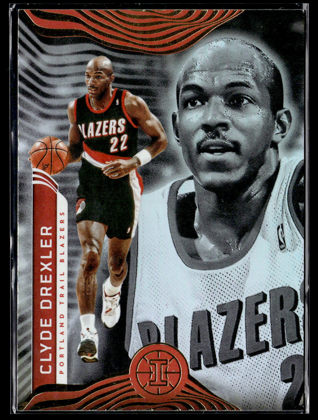2021-22 Panini Illusions #145 Clyde Drexler