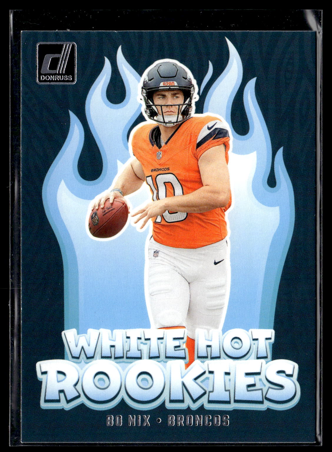 2024 Donruss #WH9 Bo Nix White Hot Rookies