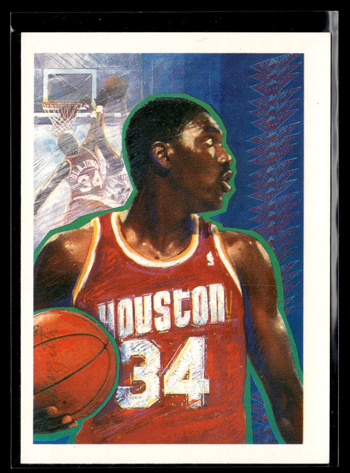 1990-91 Hoops #364 Akeem Olajuwon
