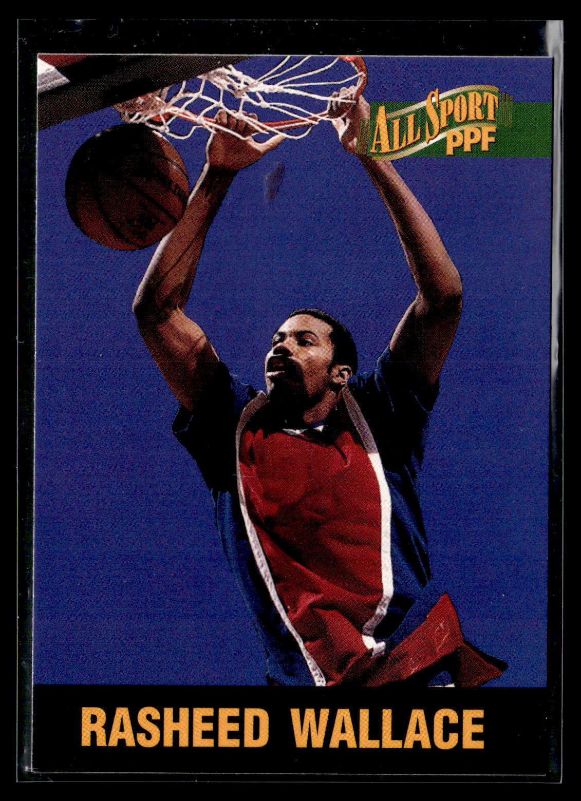 1996-97 Score Board All Sport PPF #86 Rasheed Wallace