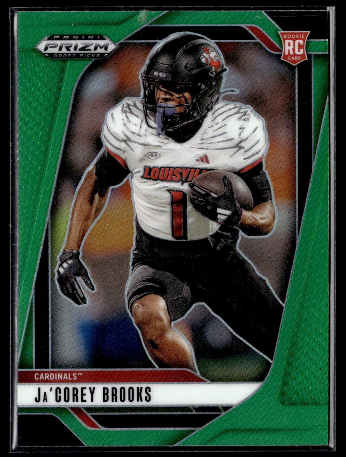 2025 Panini Prizm Draft Picks #50 Ja'Corey Brooks Prizms Green