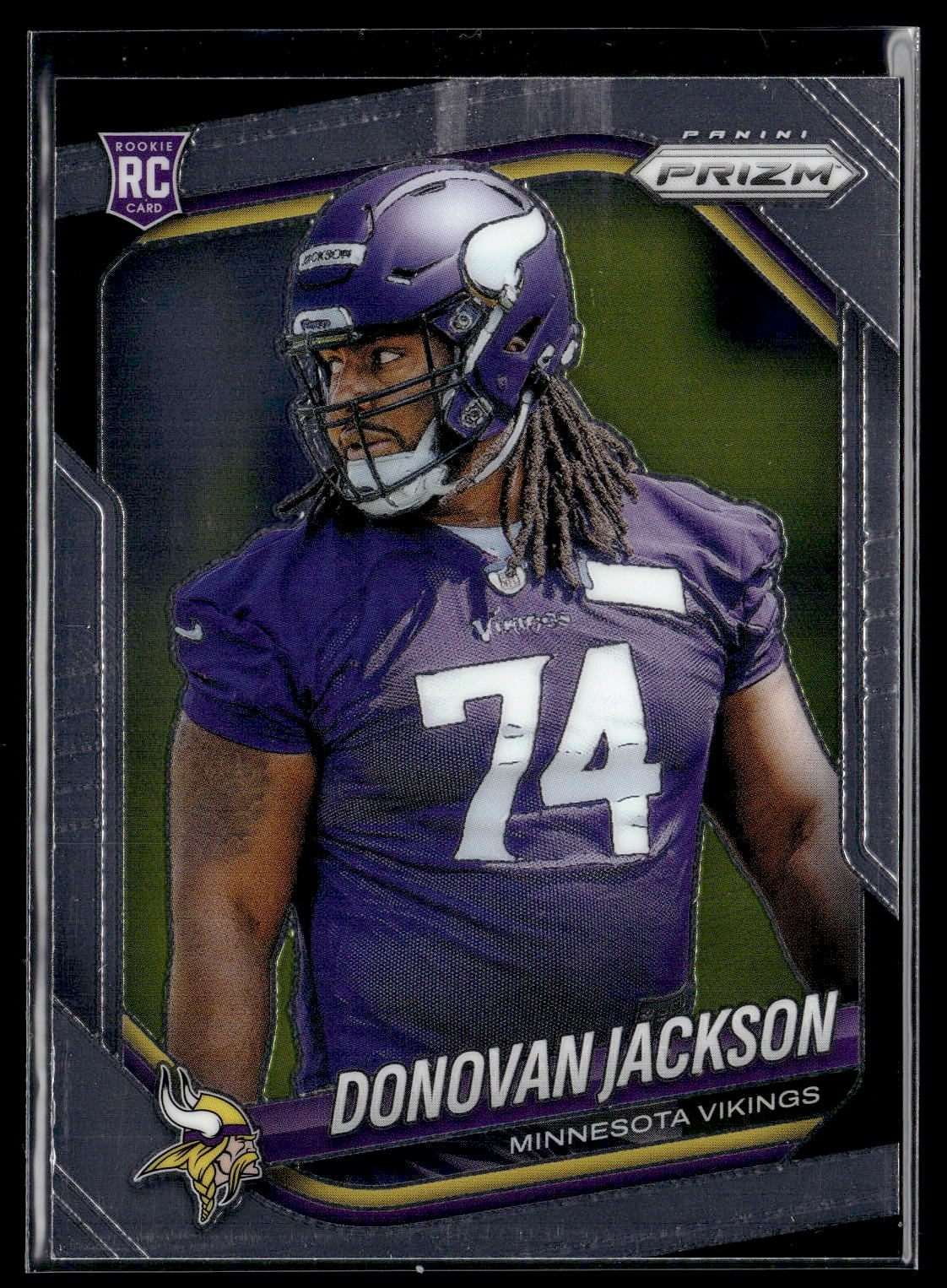 2025 Panini Prizm #358 Donovan Jackson Rookie