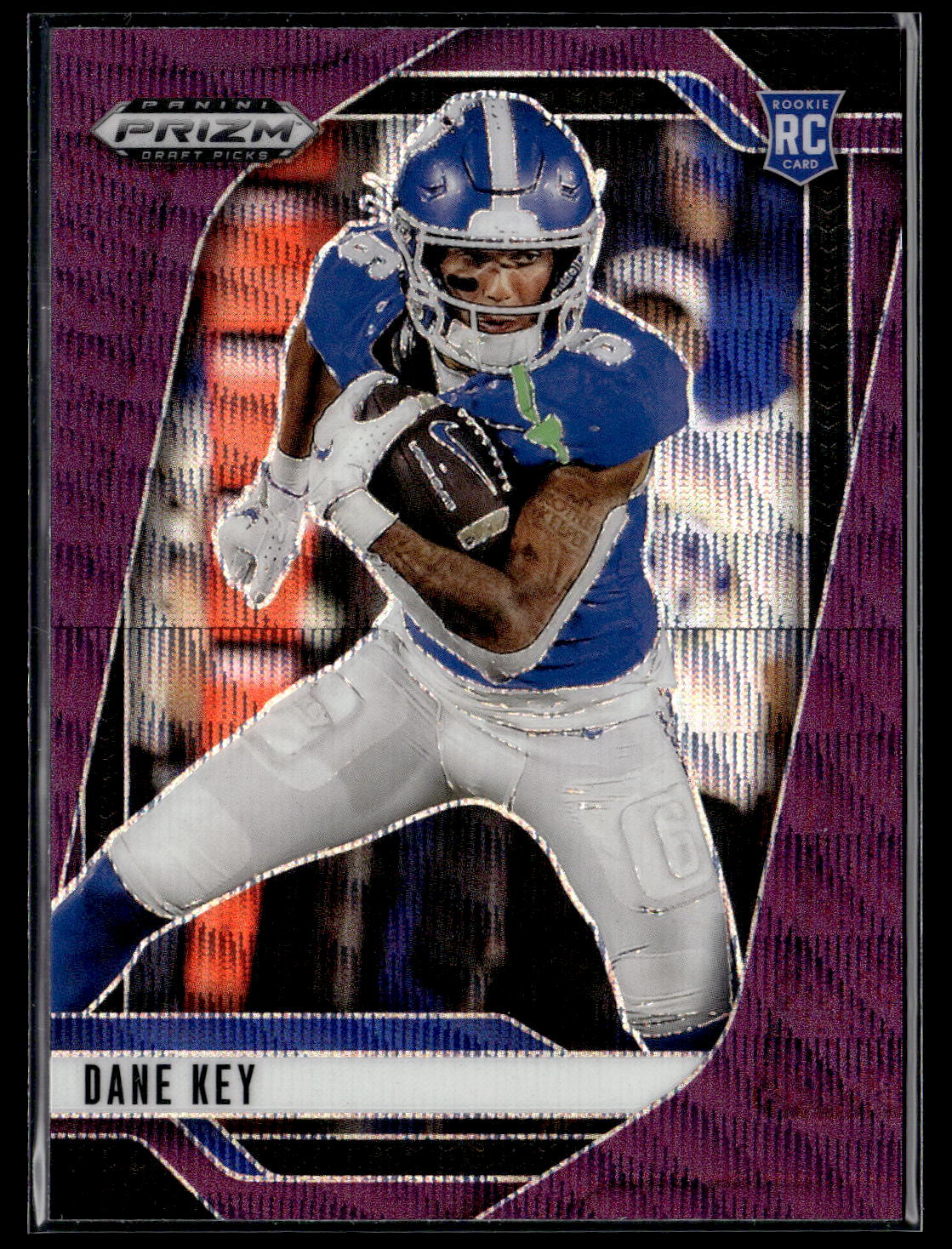 2025 Panini Prizm Draft Picks #47 Dane Key Prizms Purple Wave