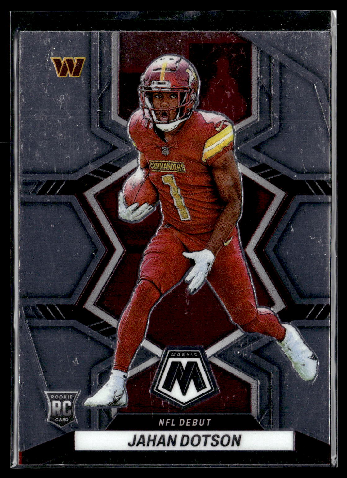 2022 Panini Mosaic #280 Jahan Dotson