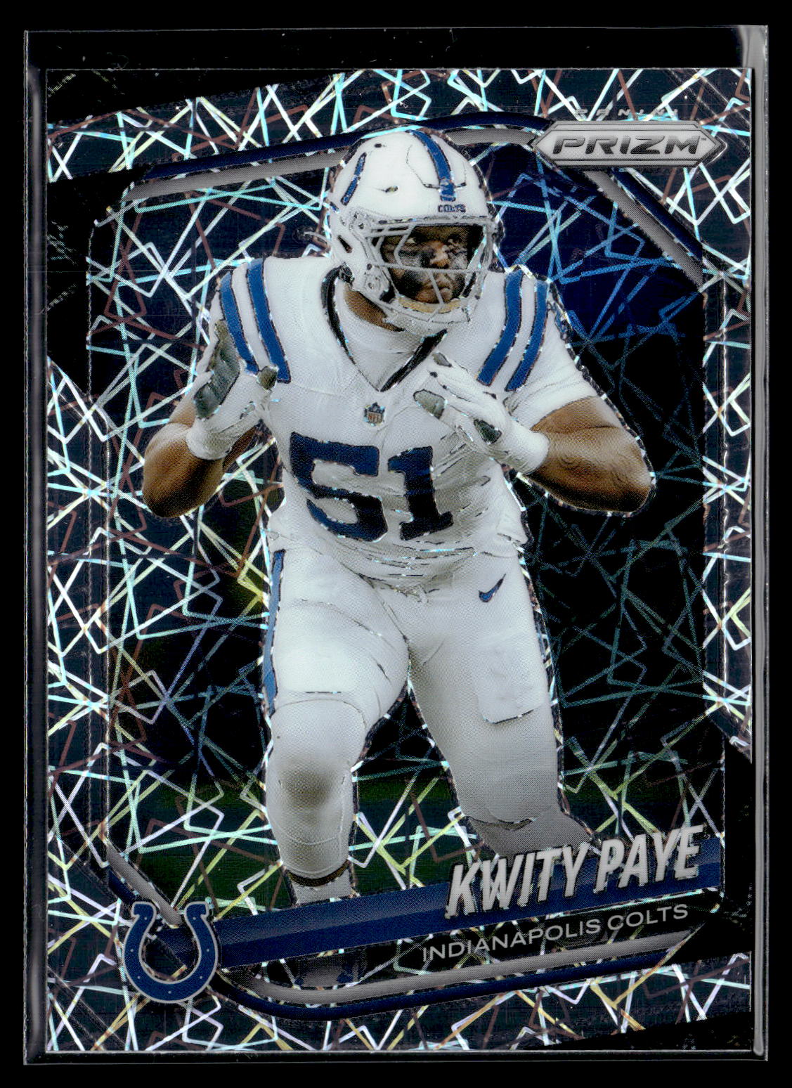 2025 Panini Prizm #286 Kwity Paye Lazer