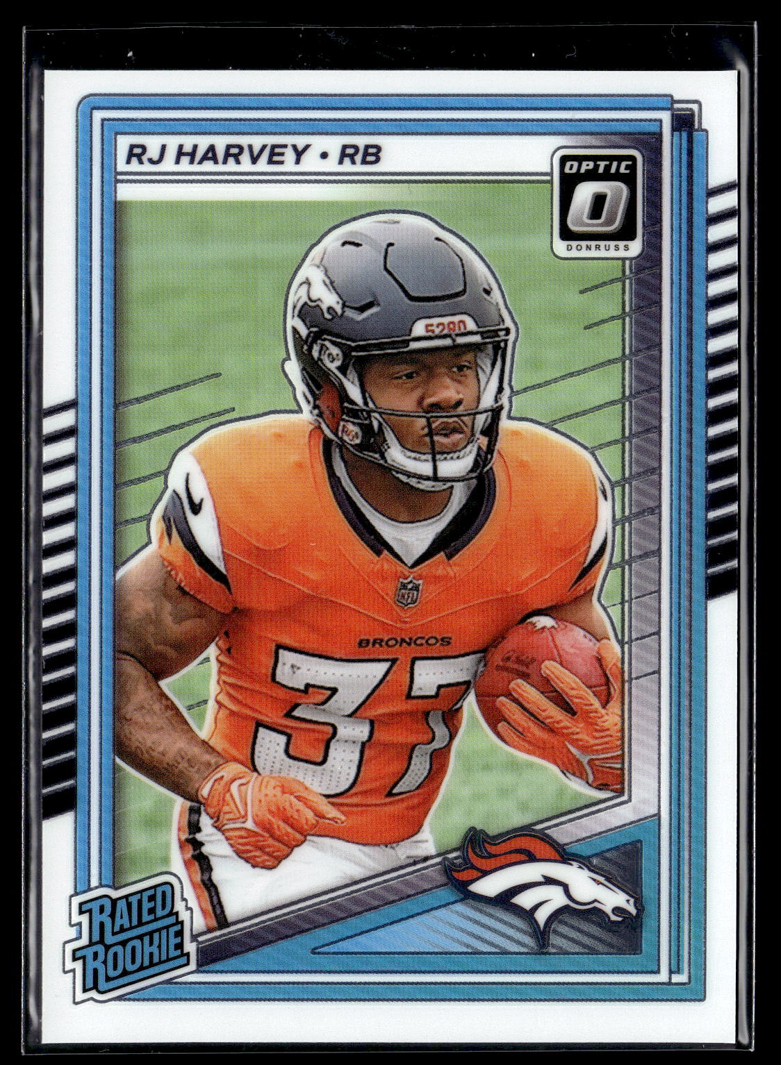 2025 Donruss Optic #208 RJ Harvey Rookie