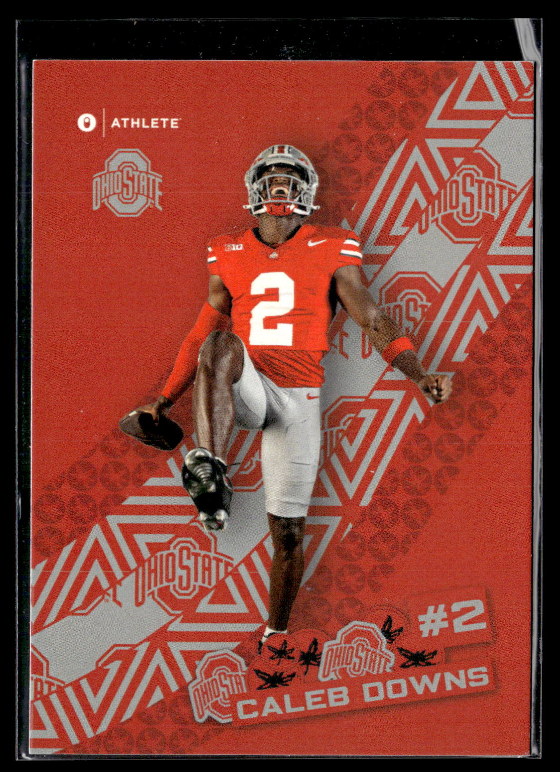 2024 ONIT Athlete Ohio State Buckeyes #ST-1 Caleb Downs Sticker Series