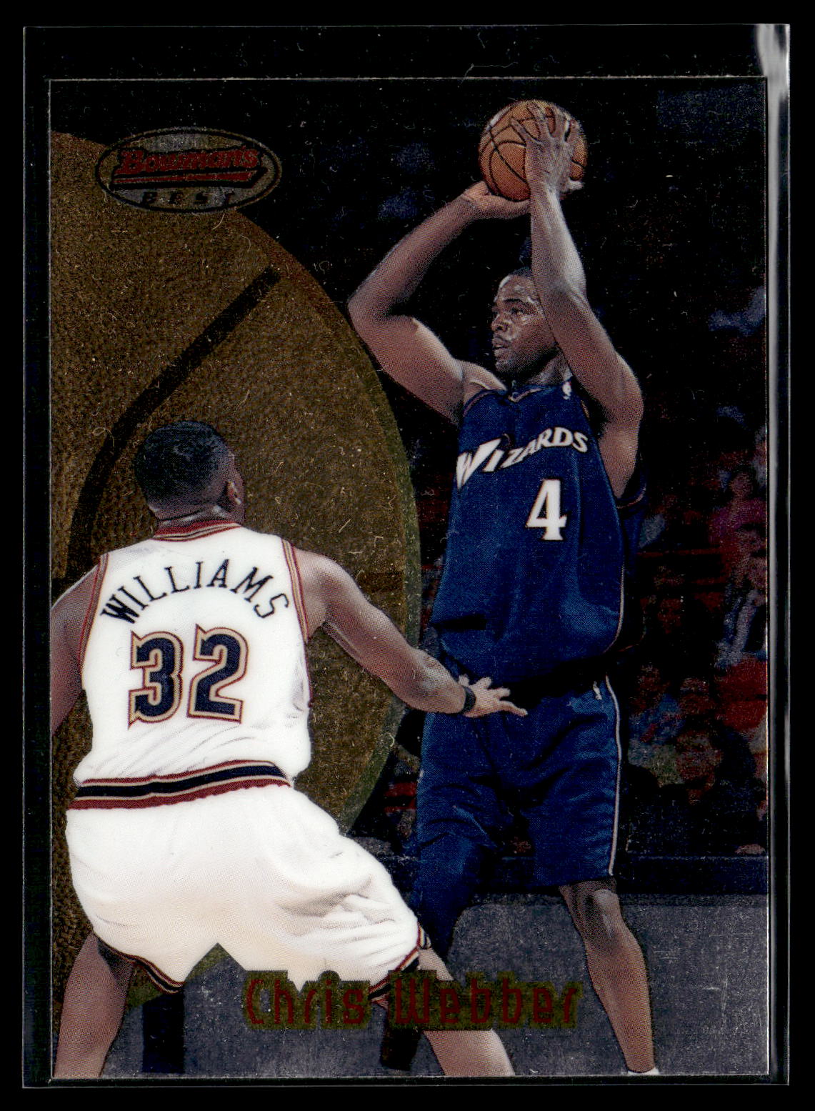 1997-98 Bowman's Best #81 Chris Webber