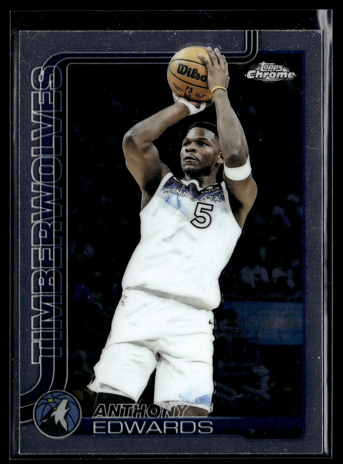 2025-26 Topps Chrome #151 Anthony Edwards