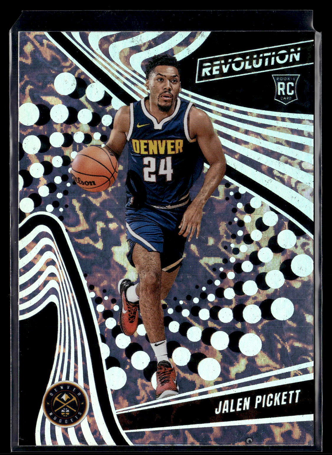 2023-24 Panini Revolution #132 Jalen Pickett Groove Rookie