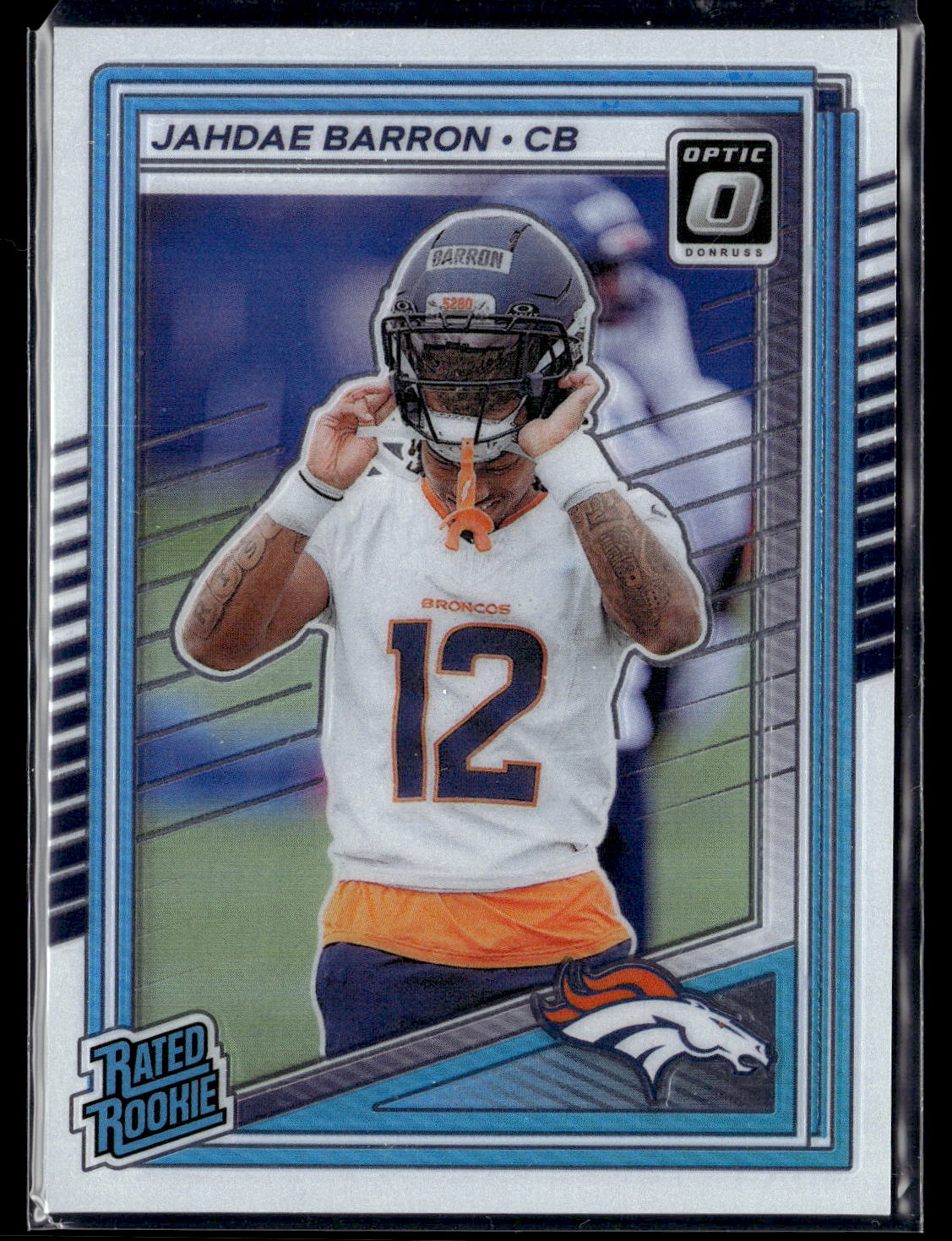 2025 Donruss Optic #207 Jahdae Barron Rookie