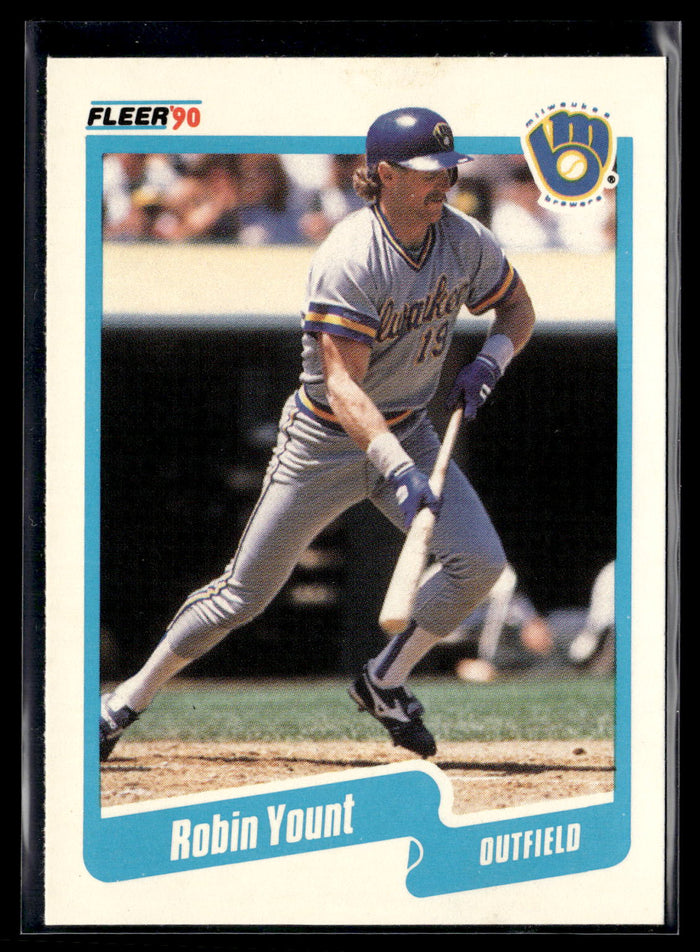 1990 Fleer #340 Robin Yount