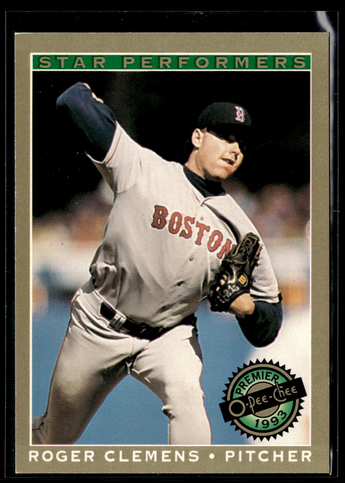 1993 O-Pee-Chee Premier #18 Roger Clemens Star-Performers