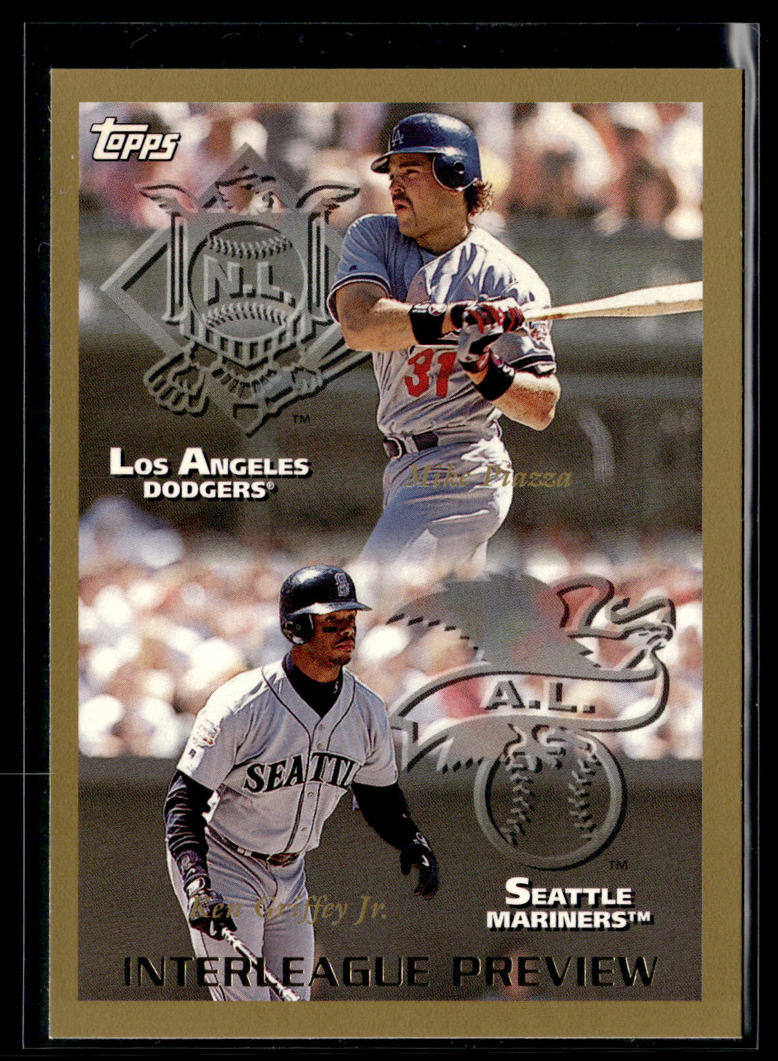 1998 Topps #479 Mike Piazza / Ken Griffey Jr.
