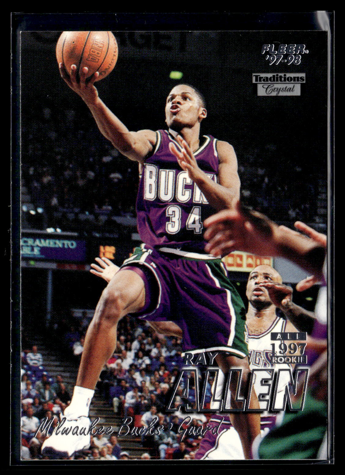 1997-98 Fleer #106 Ray Allen Traditions Crystal