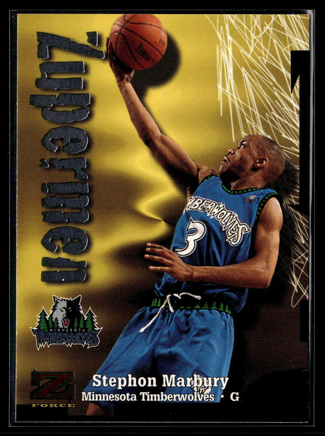 1997-98 SkyBox Z-Force #200 Stephon Marbury