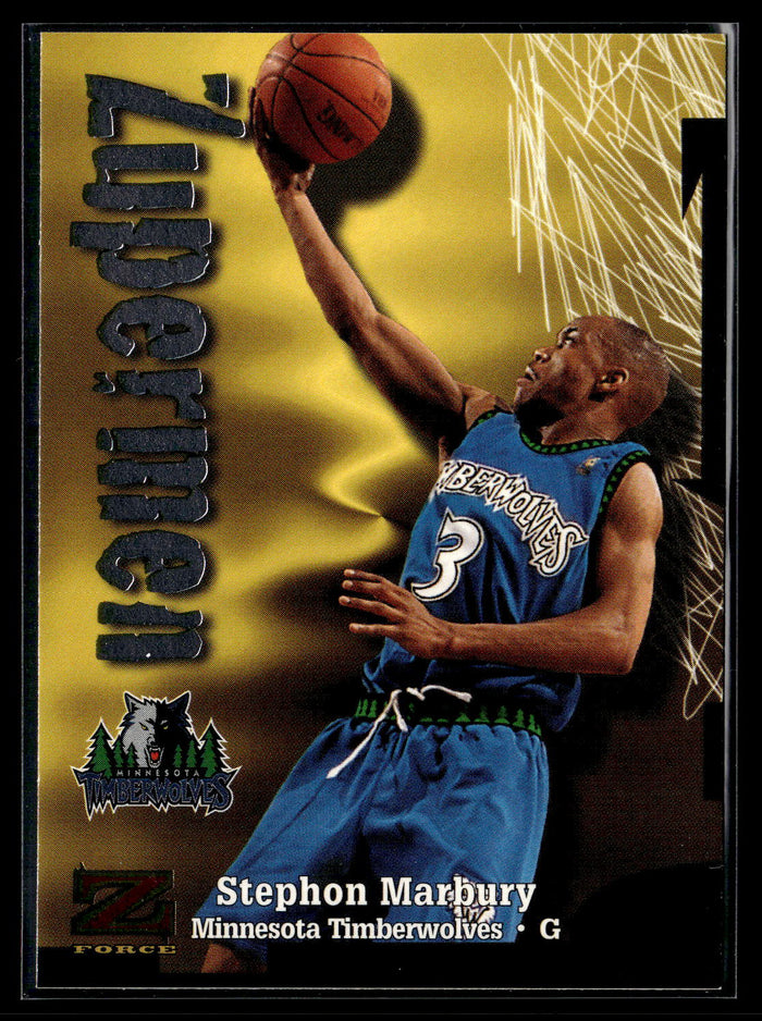 1997-98 SkyBox Z-Force #200 Stephon Marbury