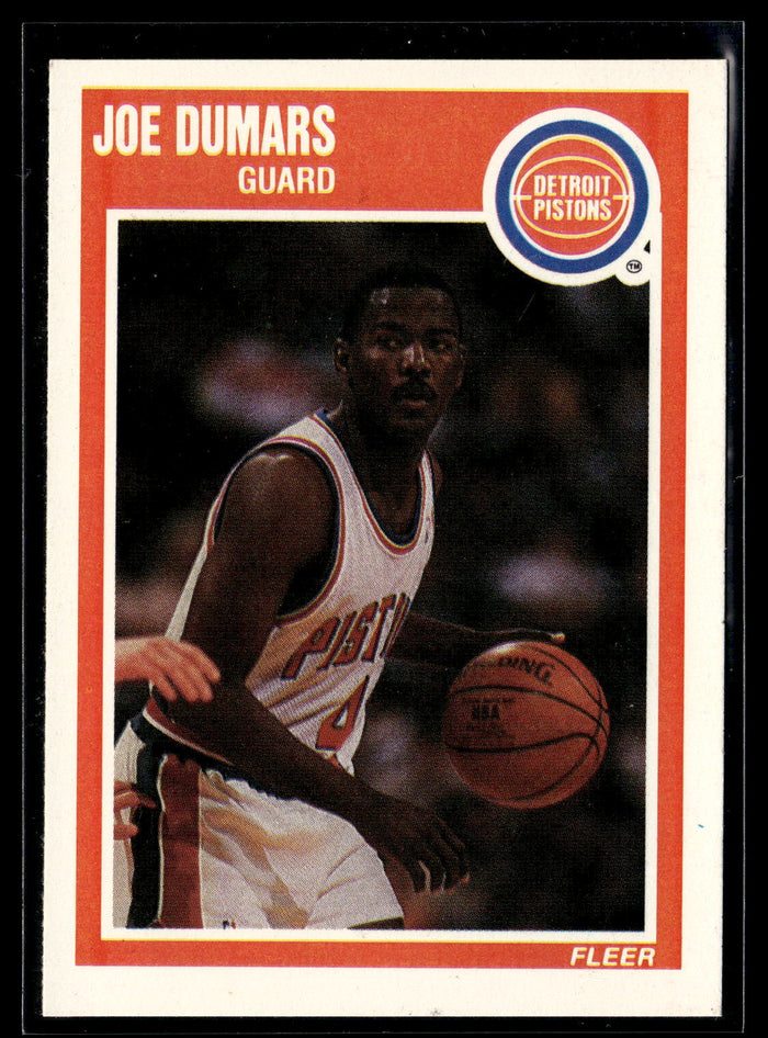 1989-90 Fleer #45 Joe Dumars