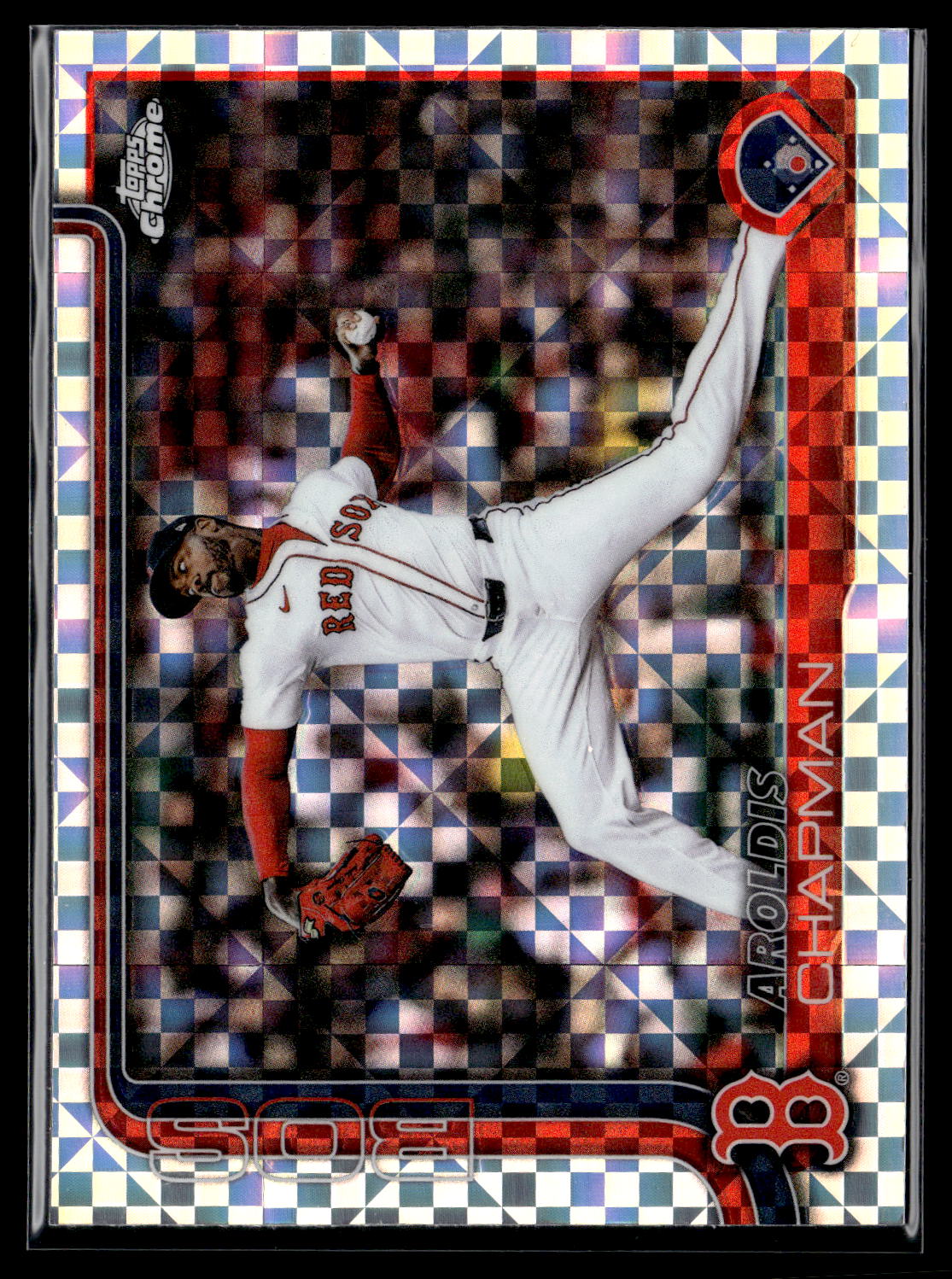 2025 Topps Chrome Update #USC191 Aroldis Chapman X-Fractors