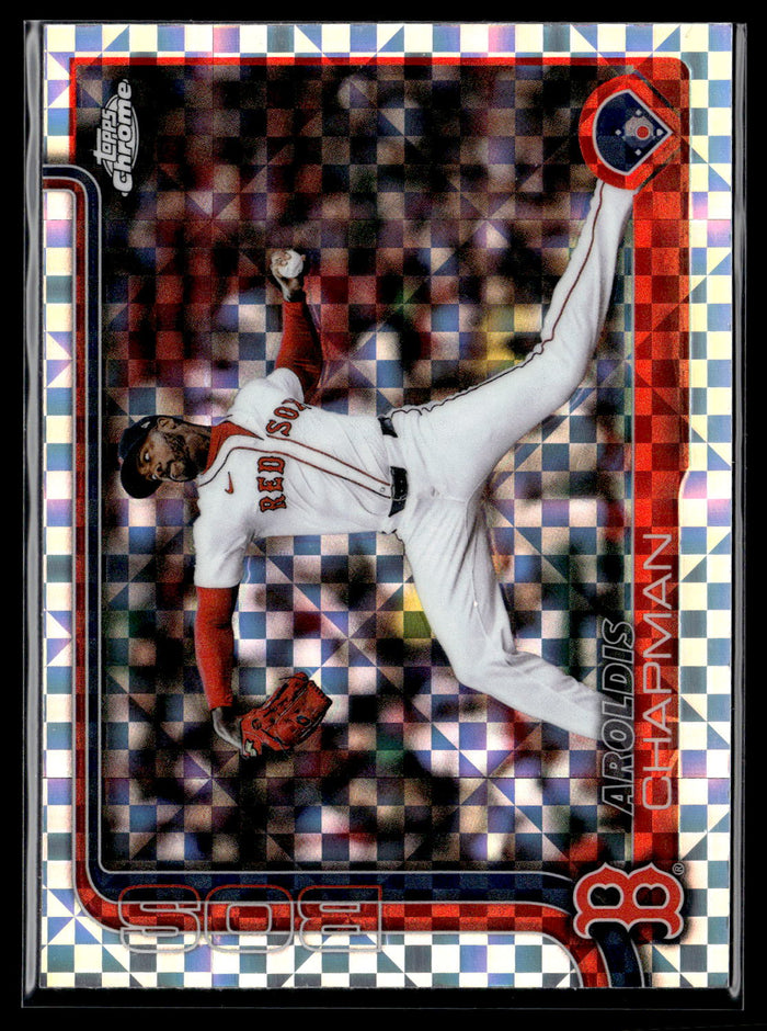 2025 Topps Chrome Update #USC191 Aroldis Chapman X-Fractors