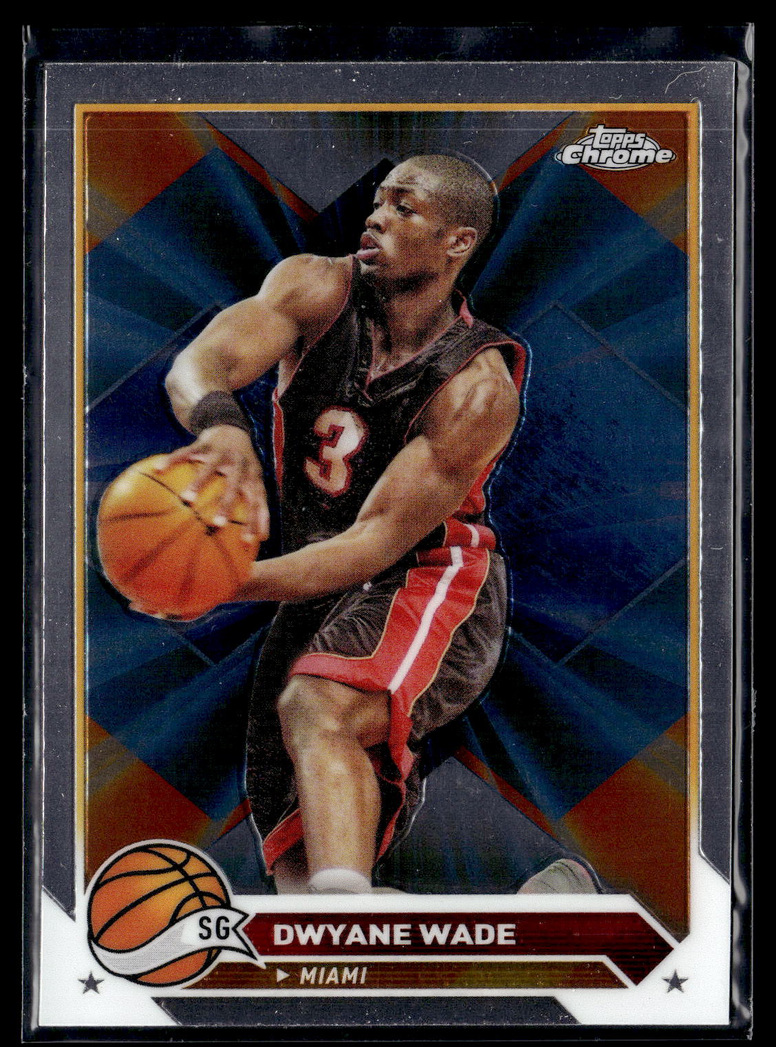 2023-24 Topps Chrome #154 Dwyane Wade